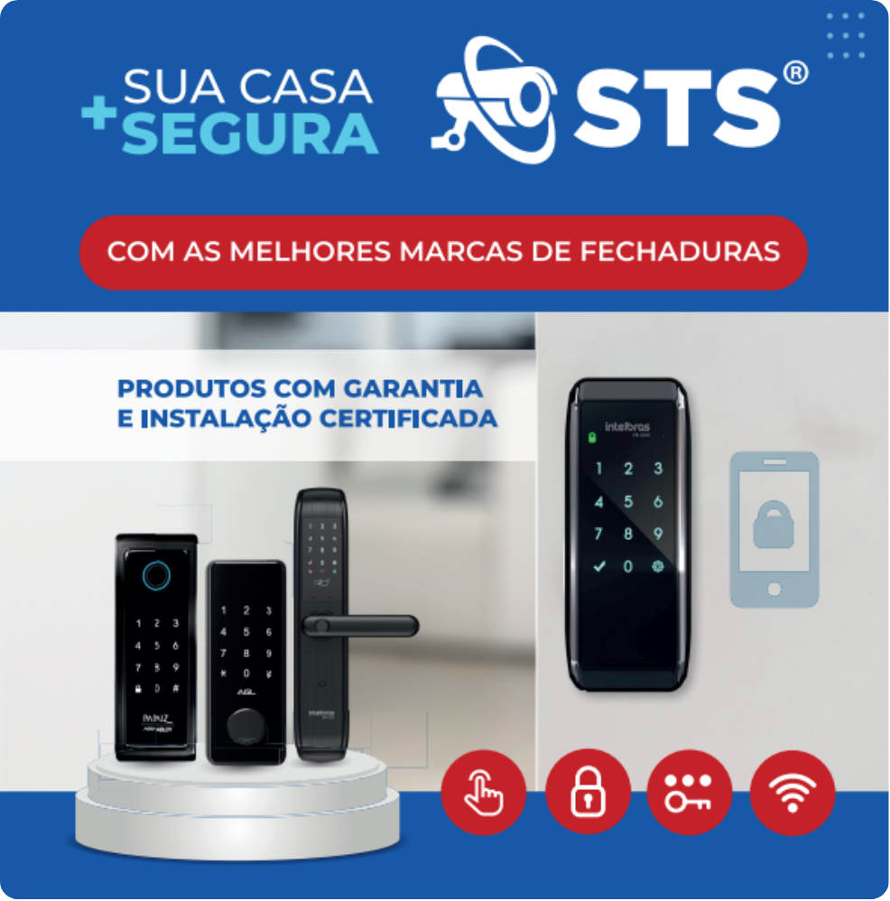 fechadura eletrônica para controle de acesso